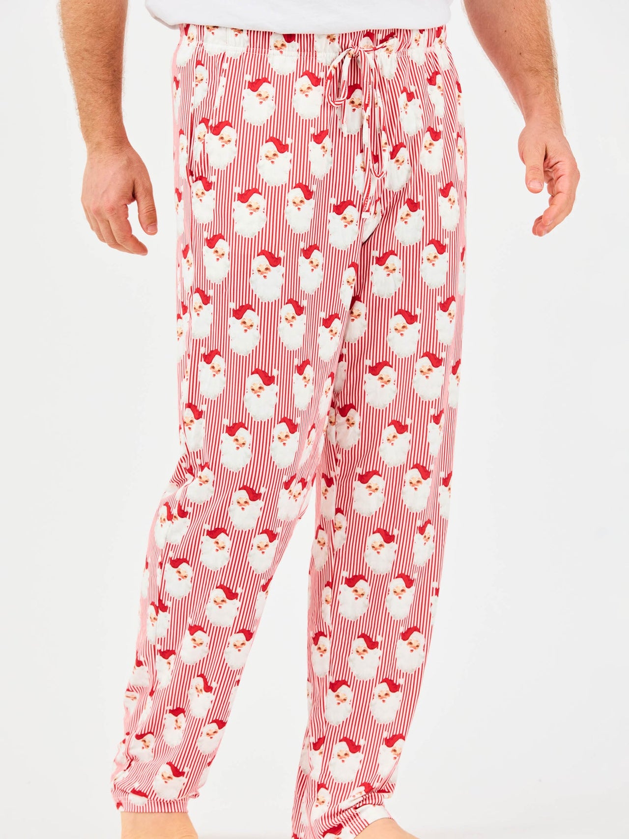 Men's Pajama Pants | Santa Baby Red