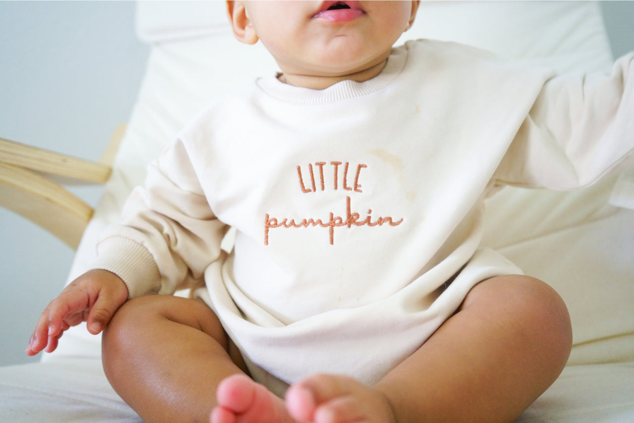 Little Pumpkin Baby Romper