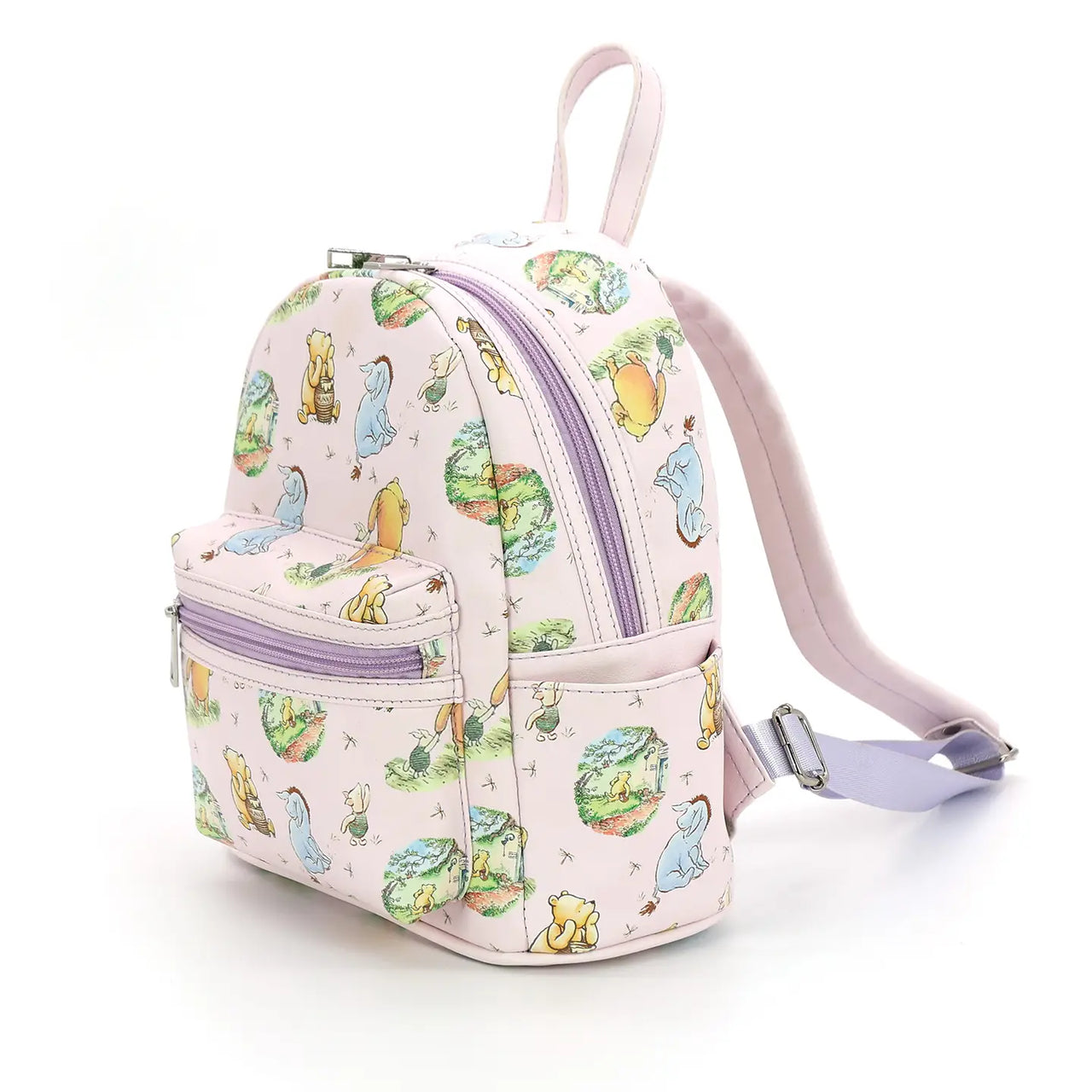 Winnie the Pooh All Over Pattern Mini Backpack