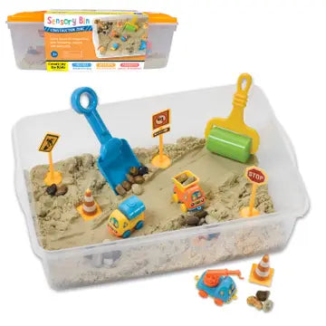 Sensory Bin Construction Zone