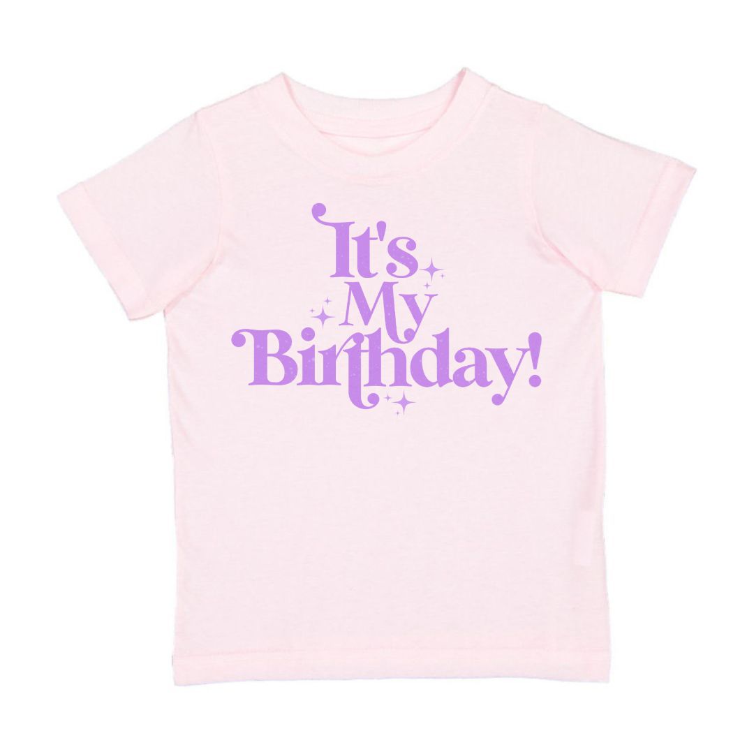 It'S My Birthday Short Sleeve Shirt