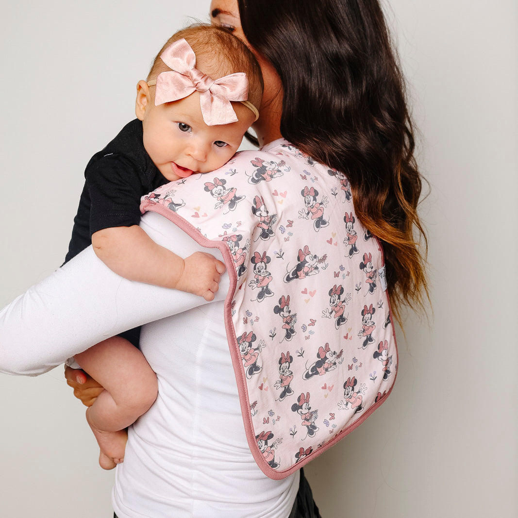 Minnie Mouse Burp Cloths