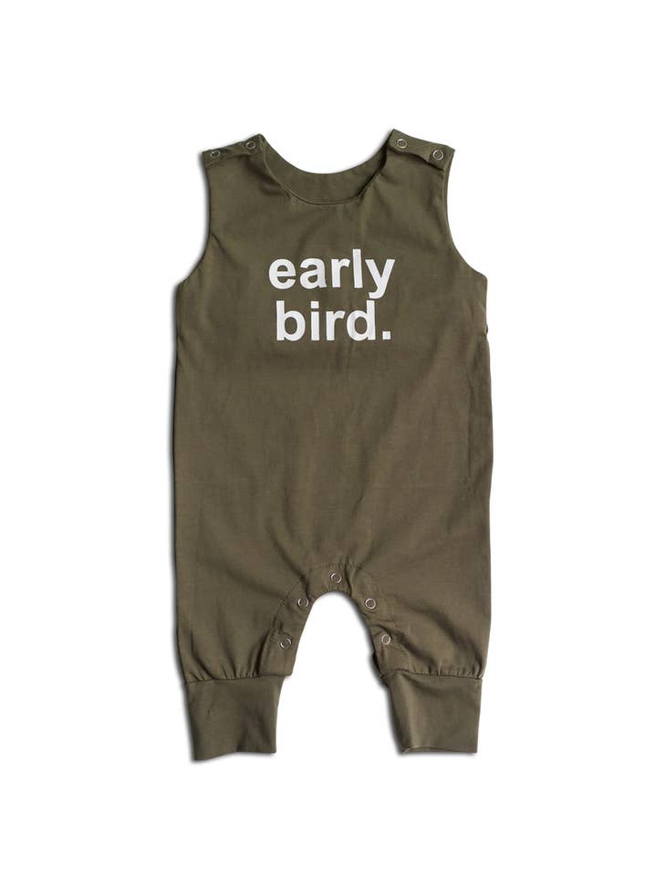 Early Bird- Baby / Toddler Romper