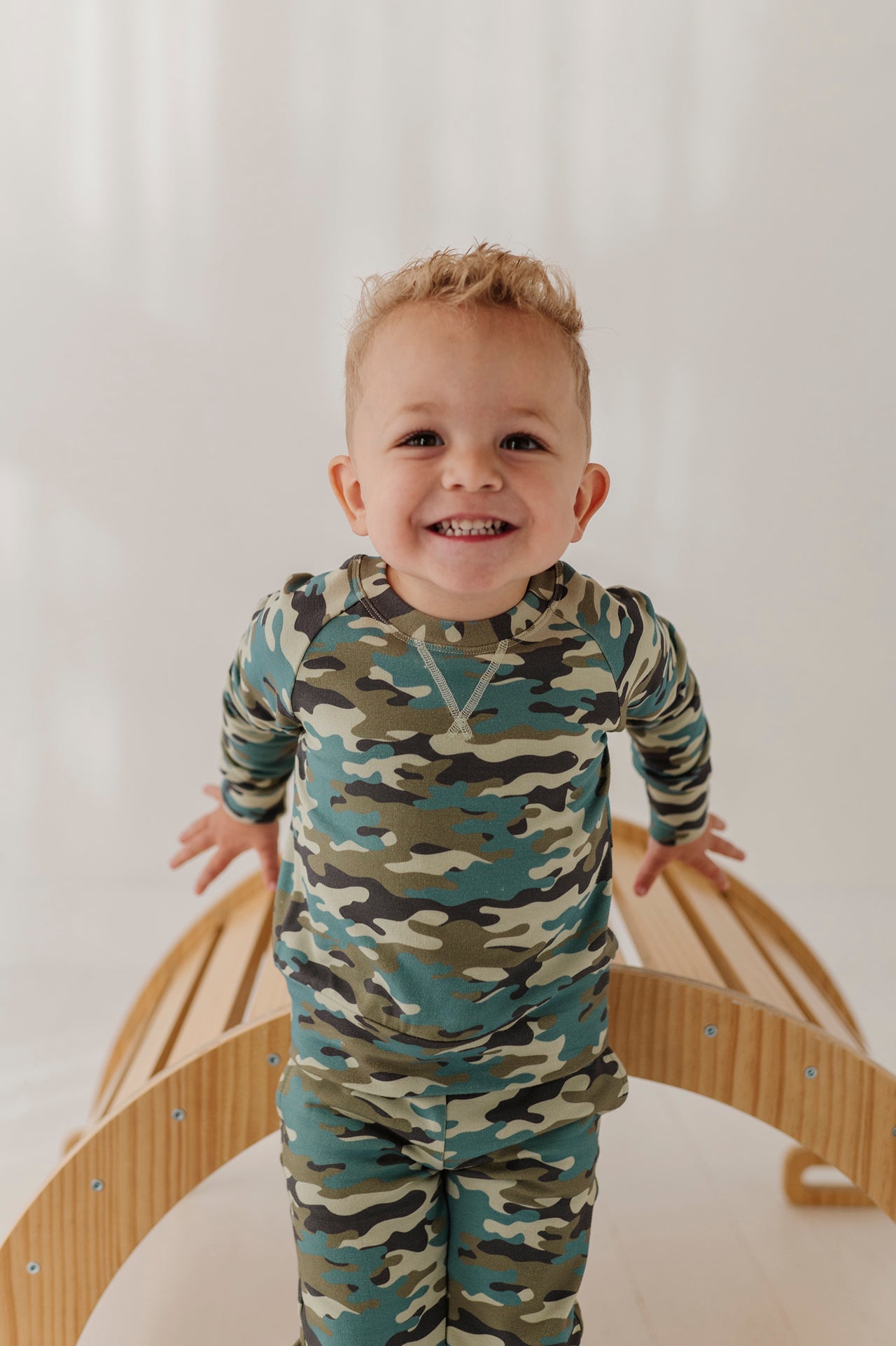 Boy's Raglan Sweatshirt | Camouflage