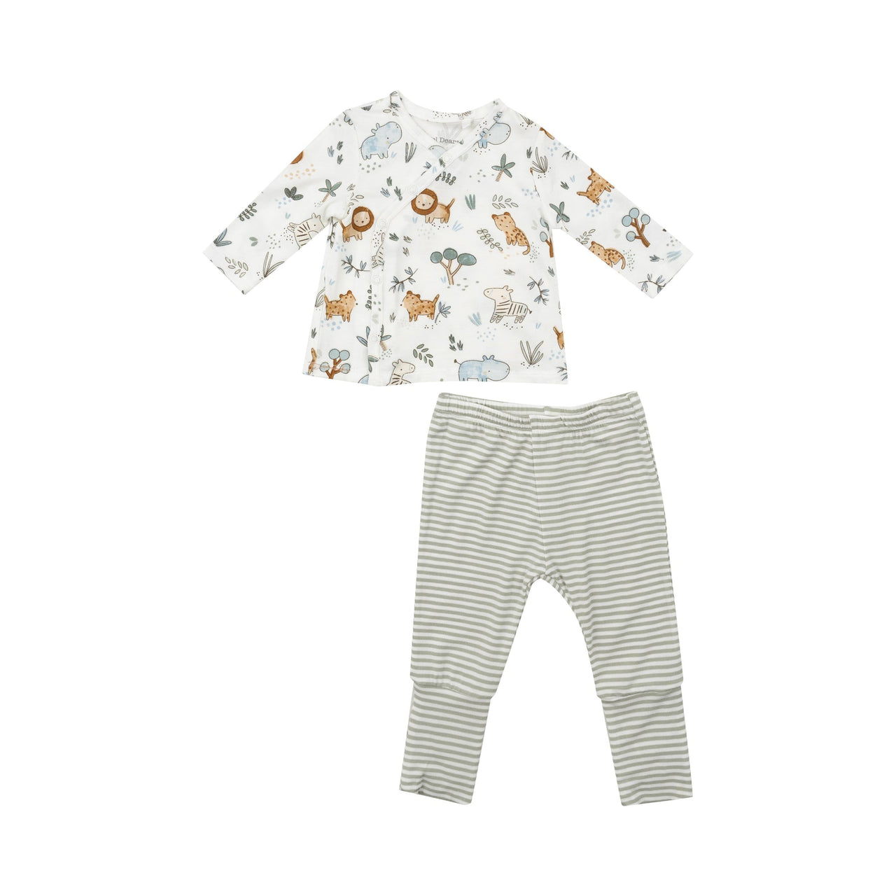 Take Me Home Set w/Roll Over Cuff Pants | Delicate Safari