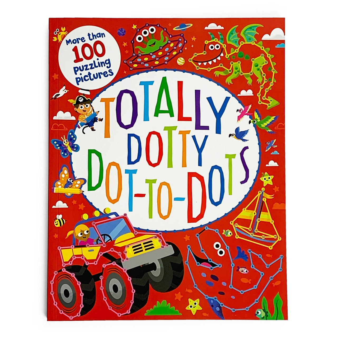 Totally Dotty Dot-to-Dots Puzzle Book