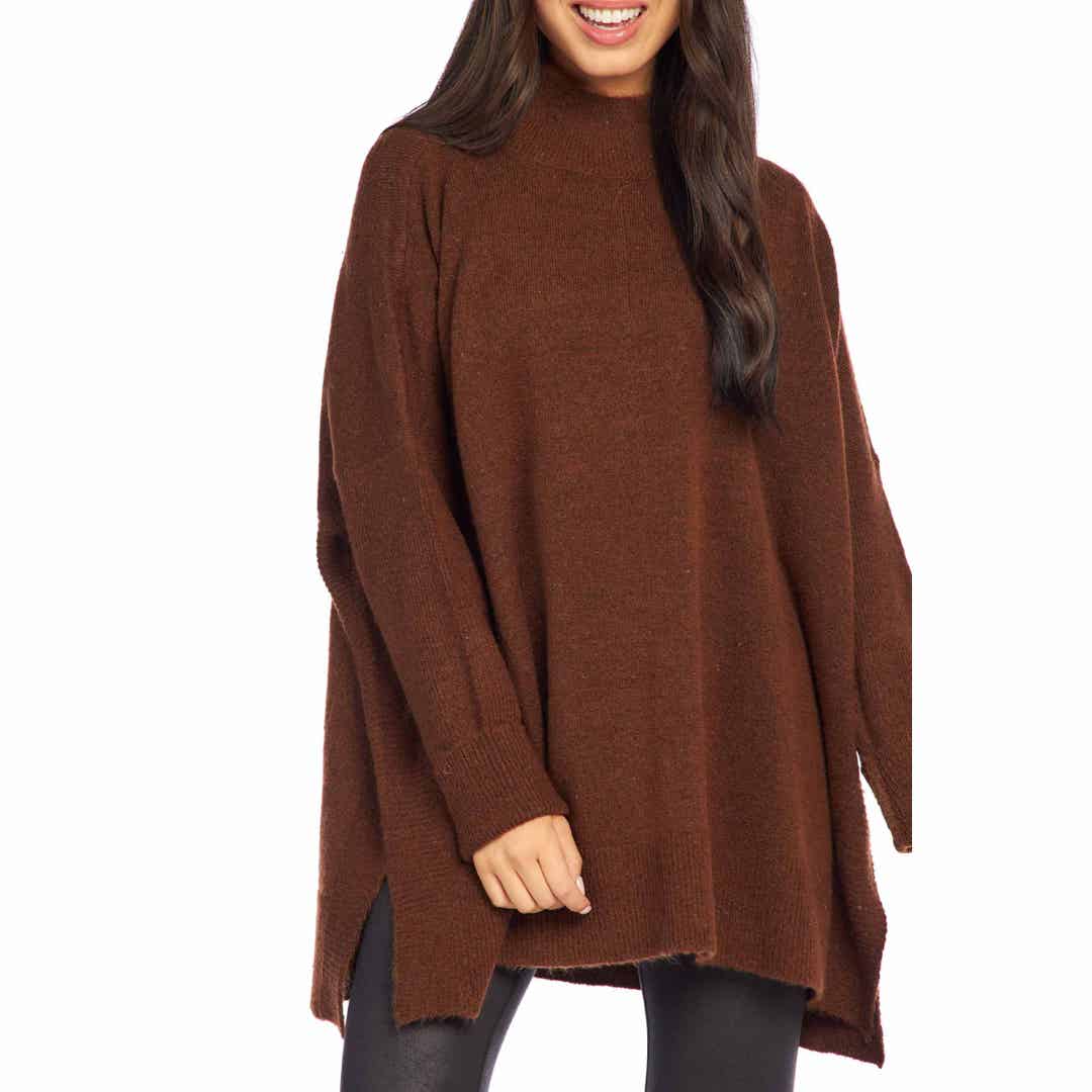 Jenni Knit Sweater | Brown