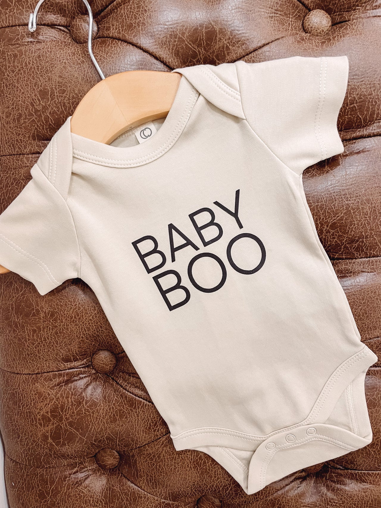 Baby Boo Onesie | Natural