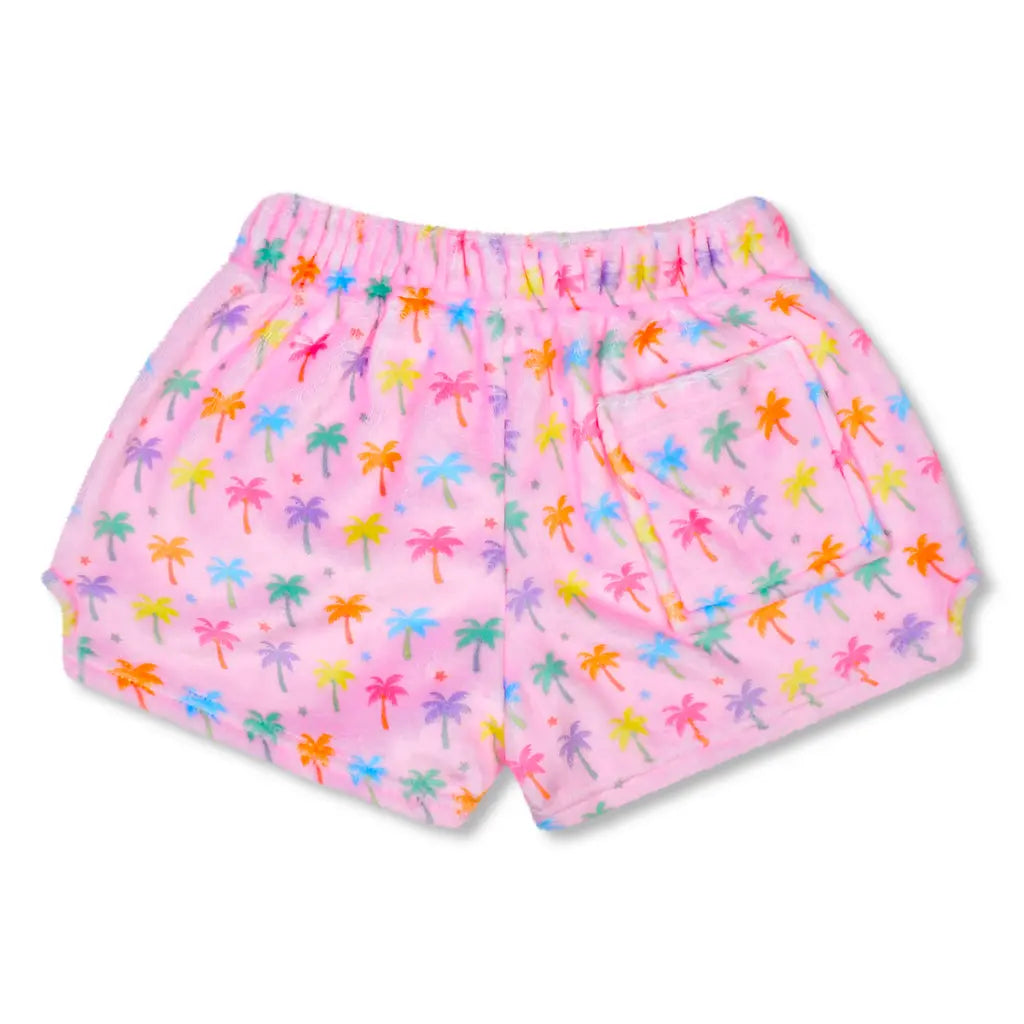 Palm Paradise Plush Shorts