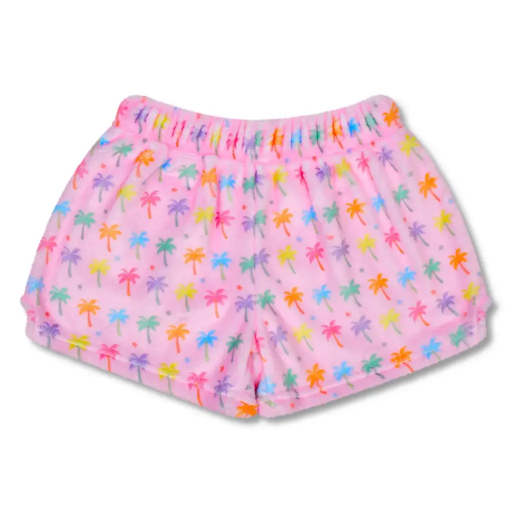 Palm Paradise Plush Shorts