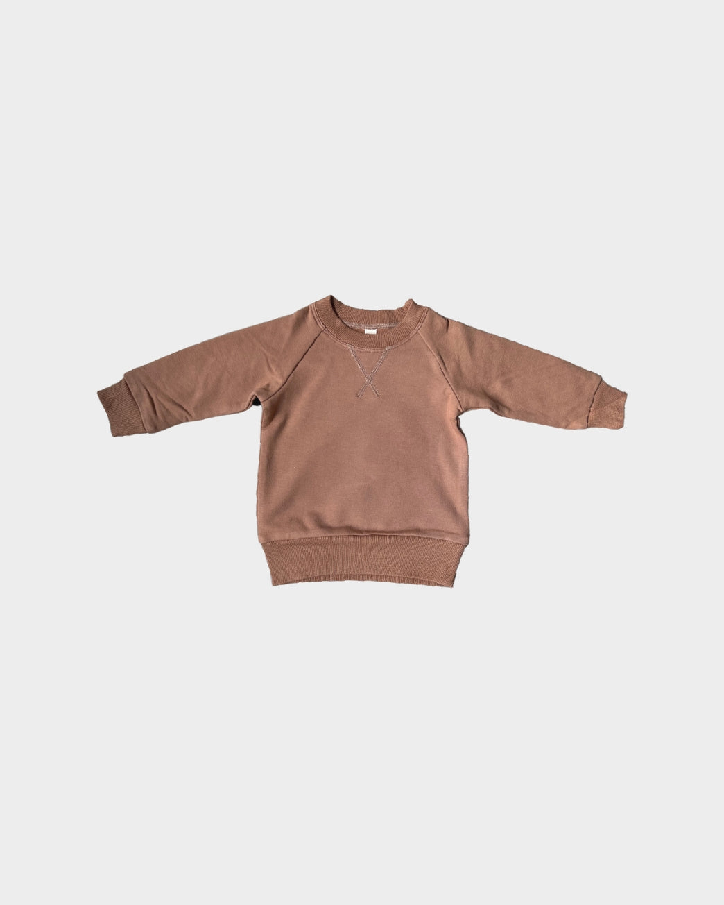 Baby Fleece Sweatshirt | Caramel