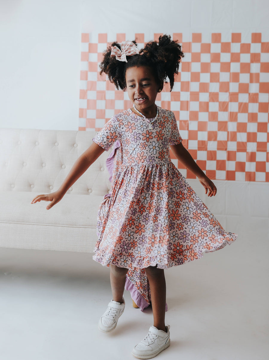 Full Bloom Dream Ruffle Dress