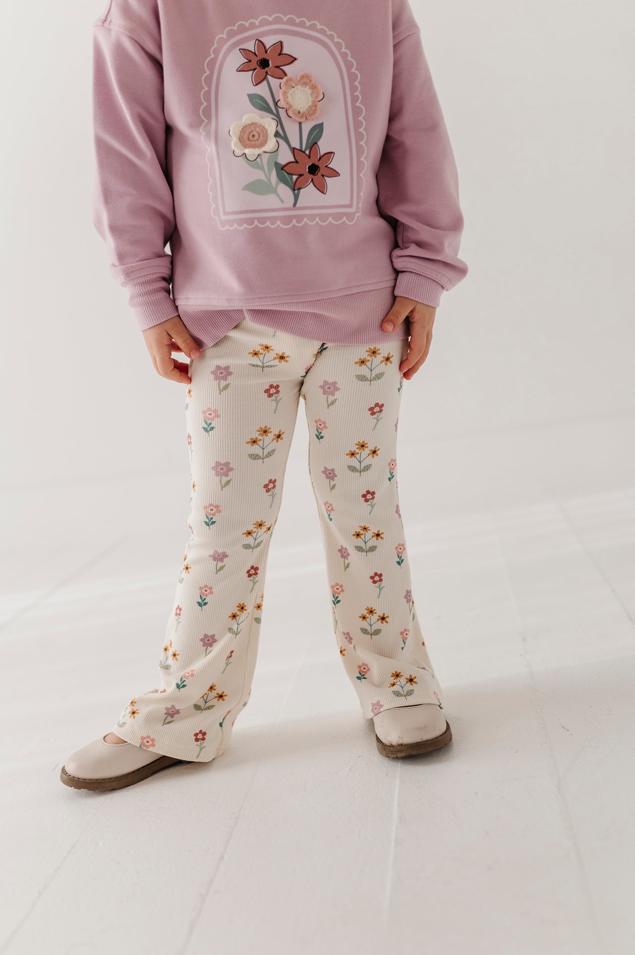Flare Pants | Meadow Bloom