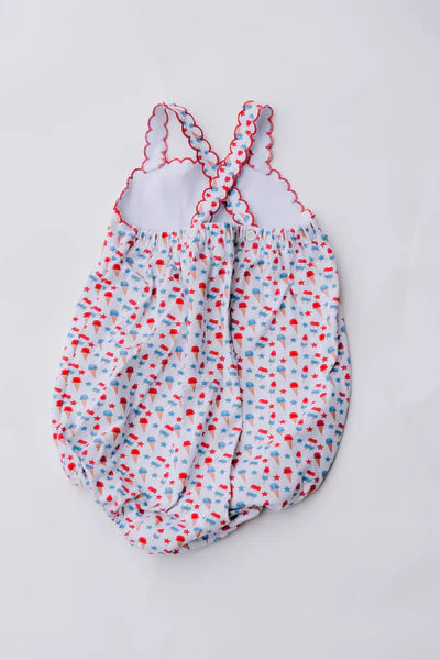 Patriotic Pop Girls Sunsuit