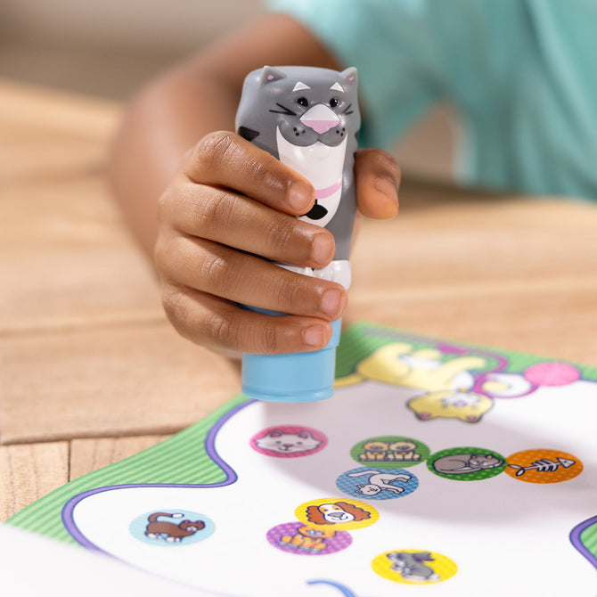 Sticker WOW! Activity Pad & Sticker Stamp - Cat