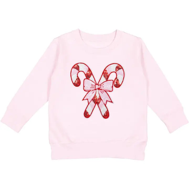 Candy Cane Christmas Sweatshirt