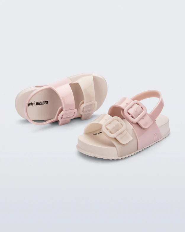 Baby Cozy Slides | Pink/Beige