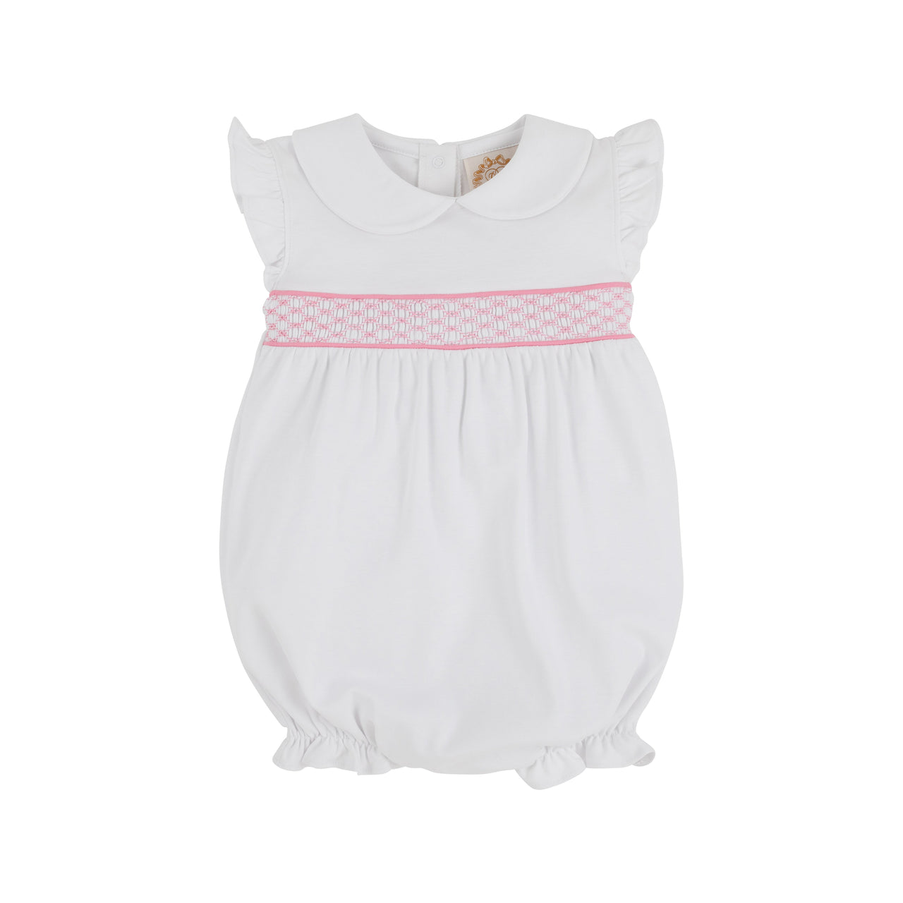 Angel Sleeve Banbury Bubble | Worth Avenue White with Hamptons Hot Pink **FINAL SALE**