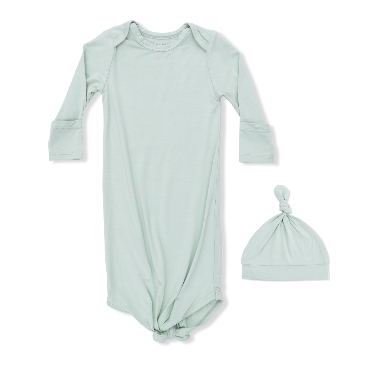 Knotted Gown and Hat Set