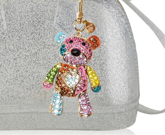 Cate Jelly Bag | Aqua Sparkle