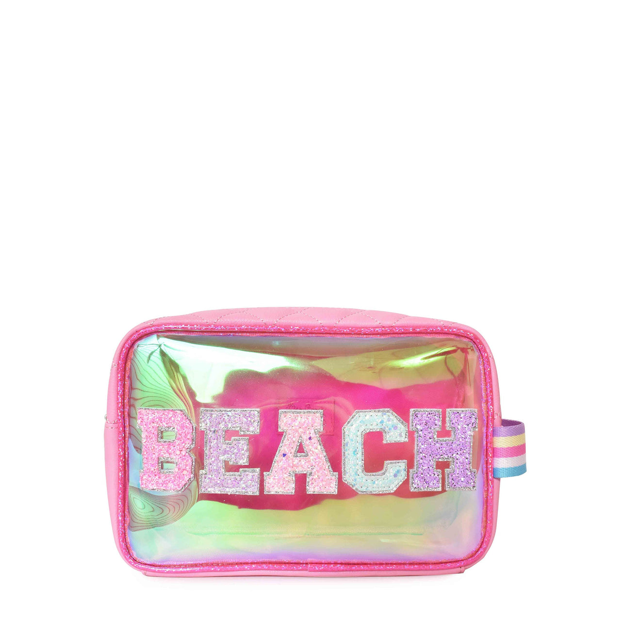 Beach Clear Glazed Bubblegum Pouch