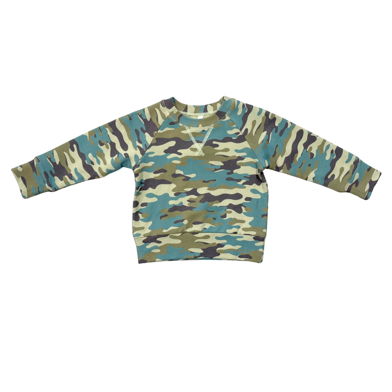 Boy's Raglan Sweatshirt | Camouflage