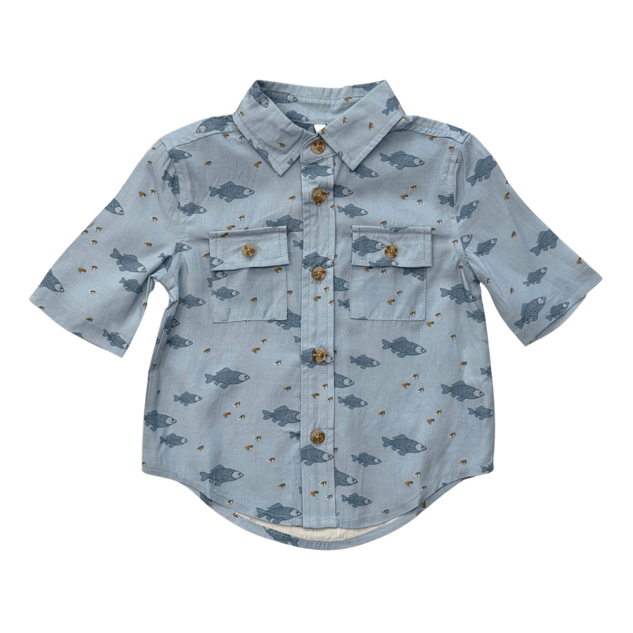 Boy's Utility Shirt | Fish