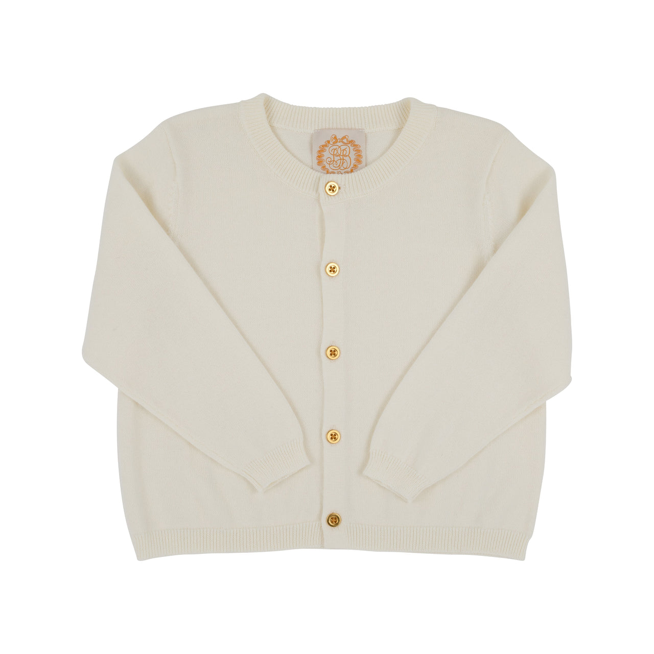 Cambridge Cardigan | Palmetto Pearl with Gold Buttons