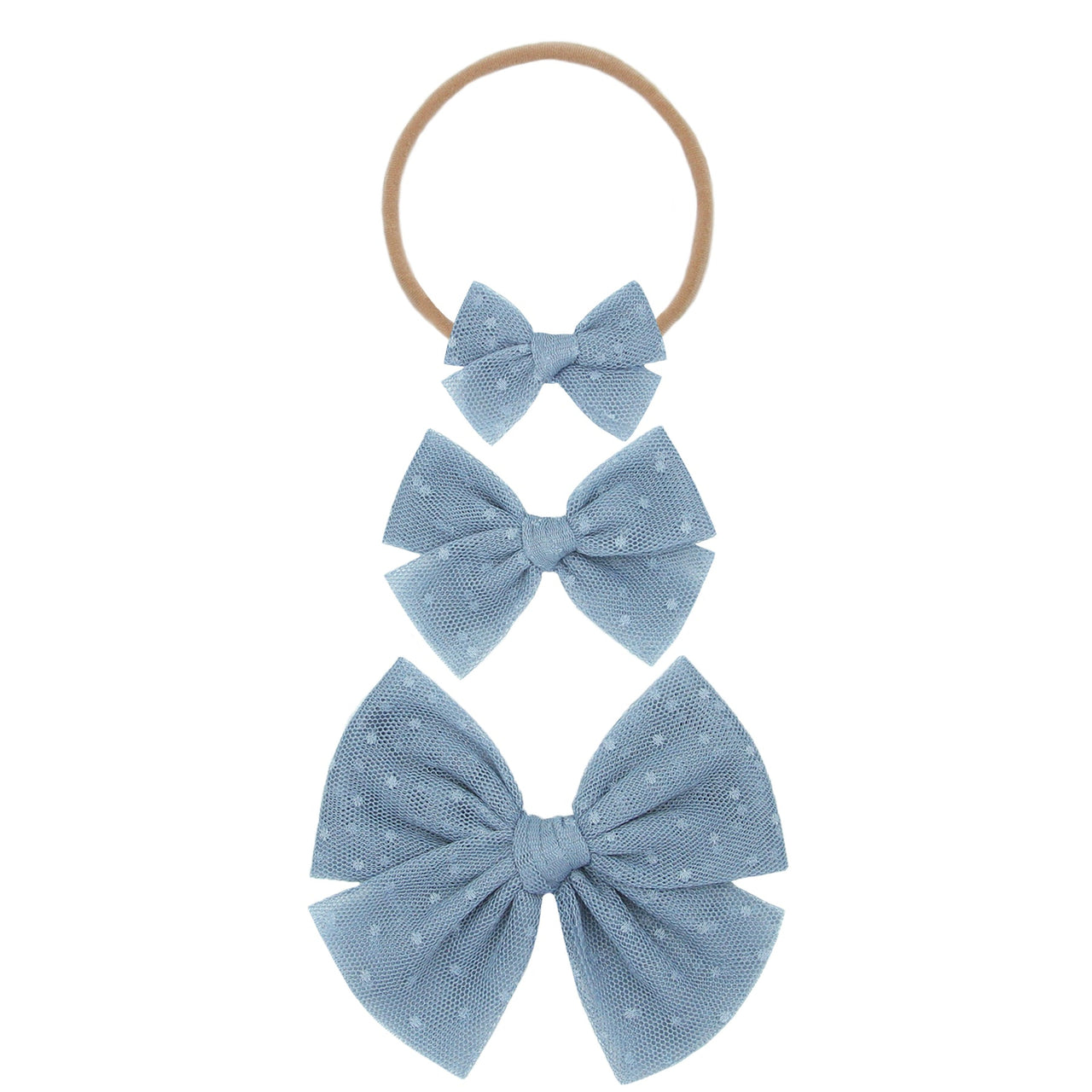 Tulle Bow Headband | Cloud Dot