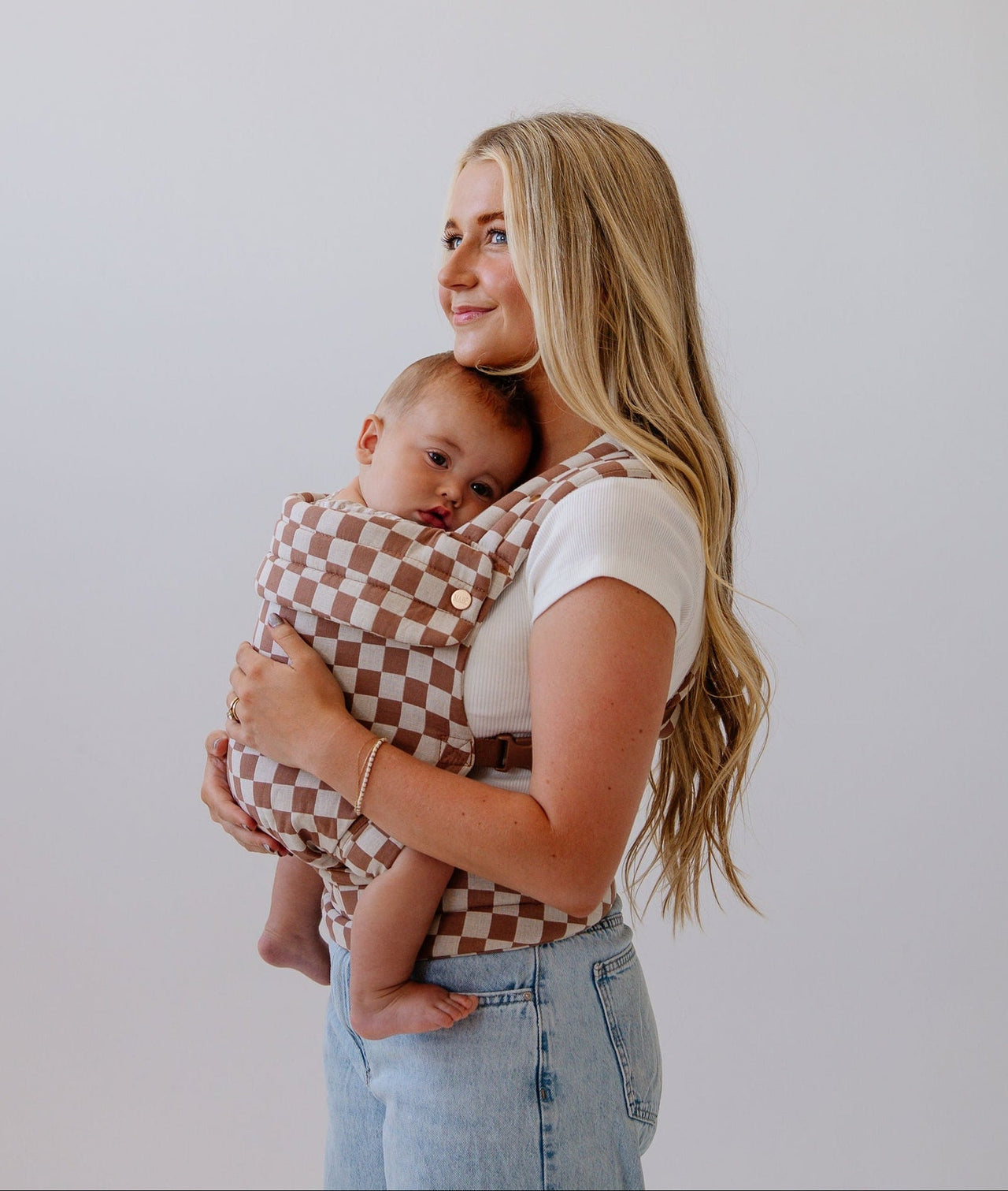 The Monarch Baby Carrier | Mocha Check