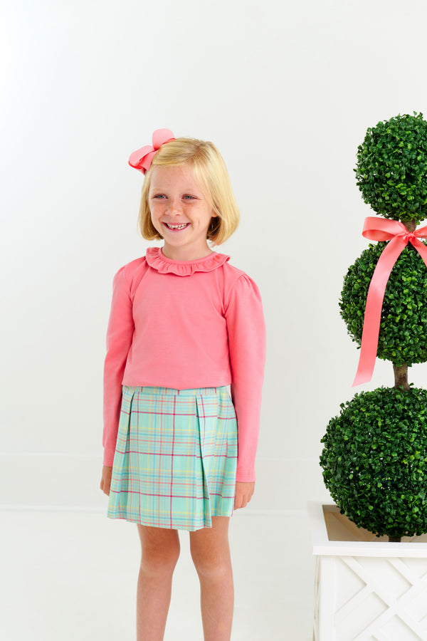 Parson Pleated Skirt | Woodley Park Plaid