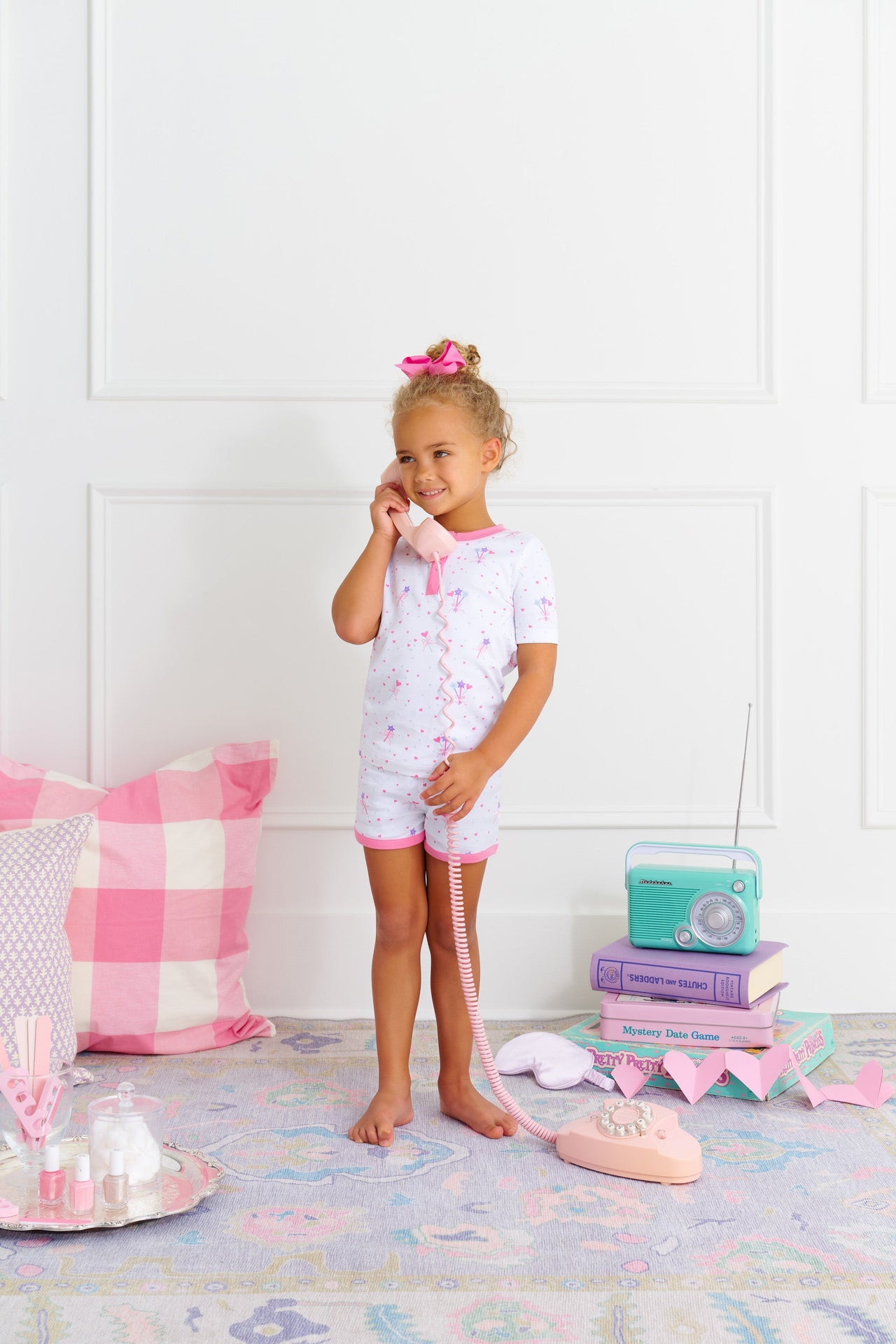 Sara Jane Short Set | Fairy Dust Sprinkles with Romany Rose