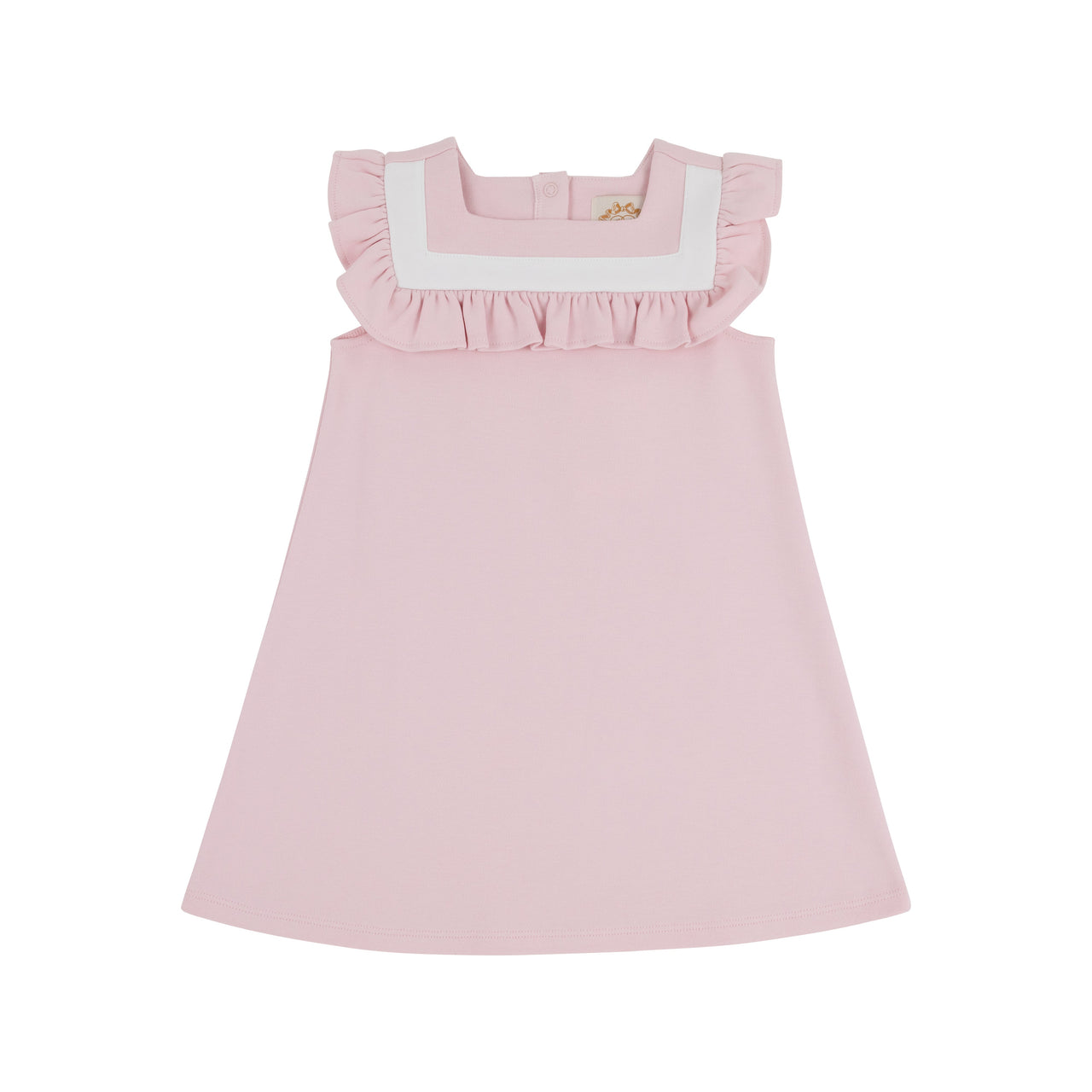 Darla Dress | Palm Beach Pink with Worth Avenue White **FINAL SALE**