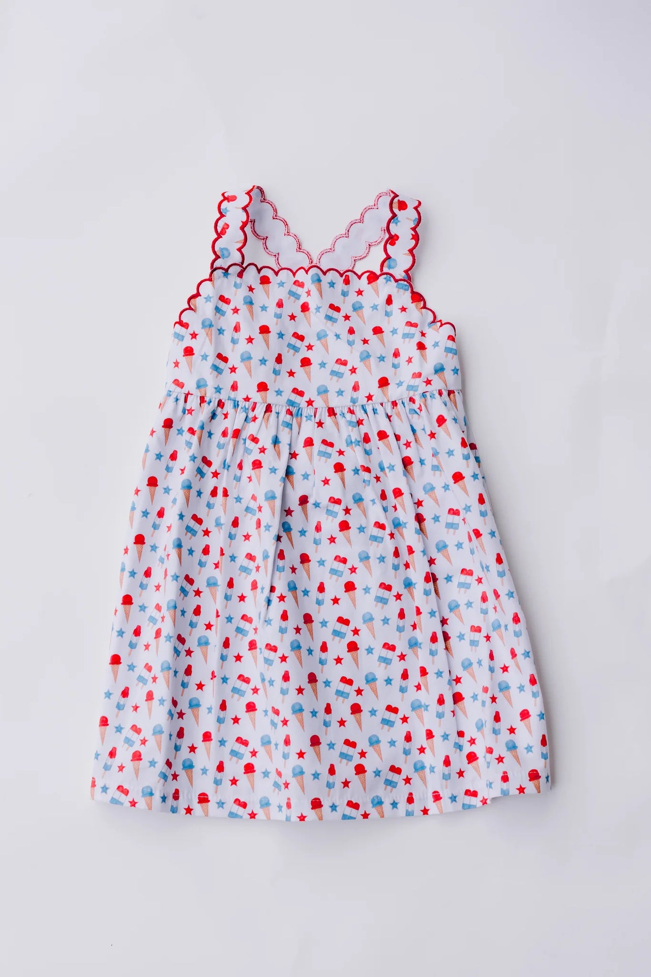 Patriotic Pop Dress **FINAL SALE**