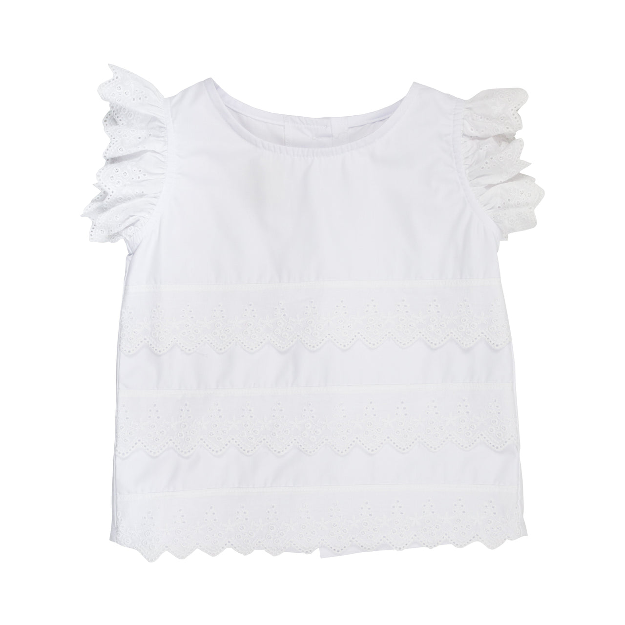 Ellie's Eyelet Top | Worth Avenue White ** FINAL SALE **