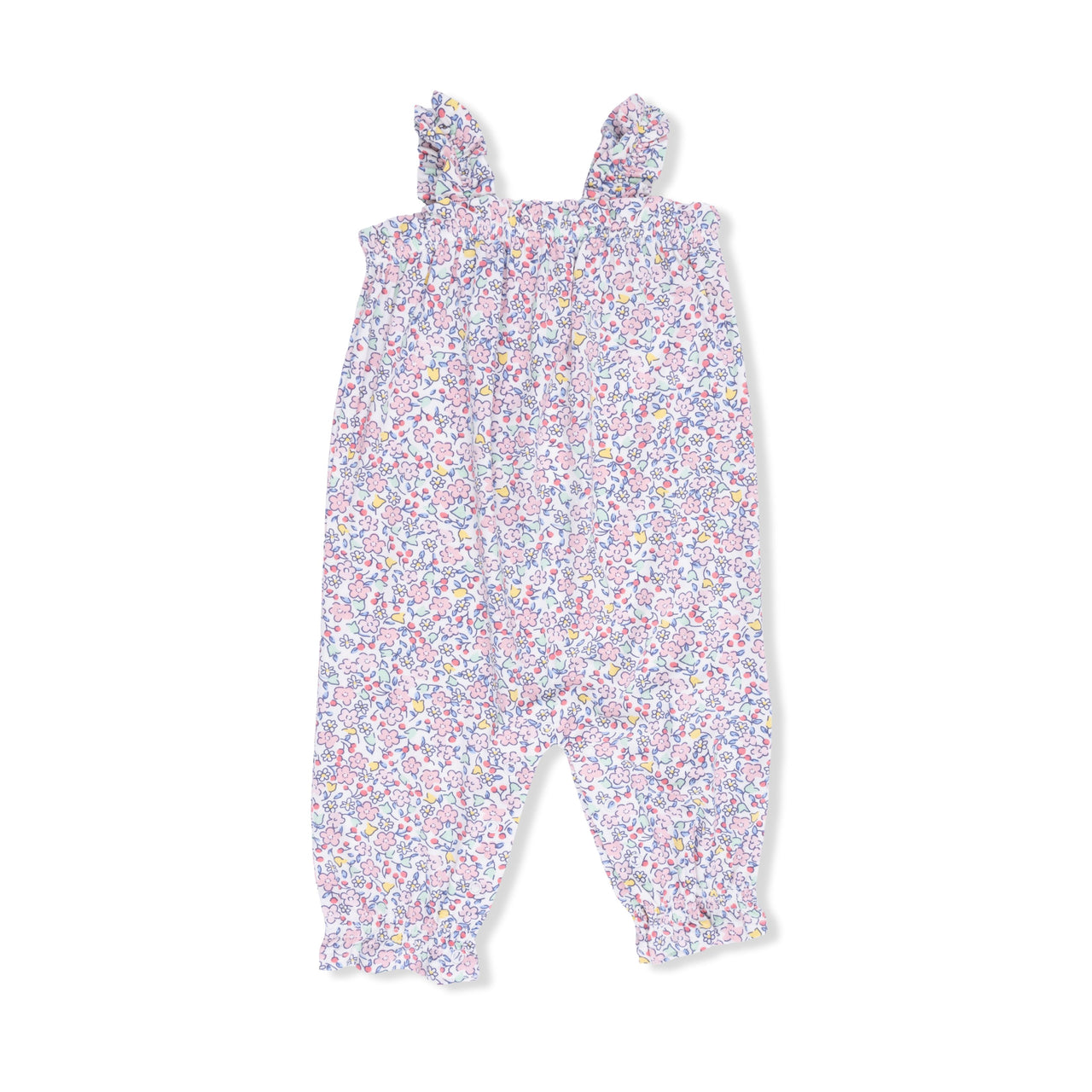 Ruffly Strap Overall | Elizabeth's Garden