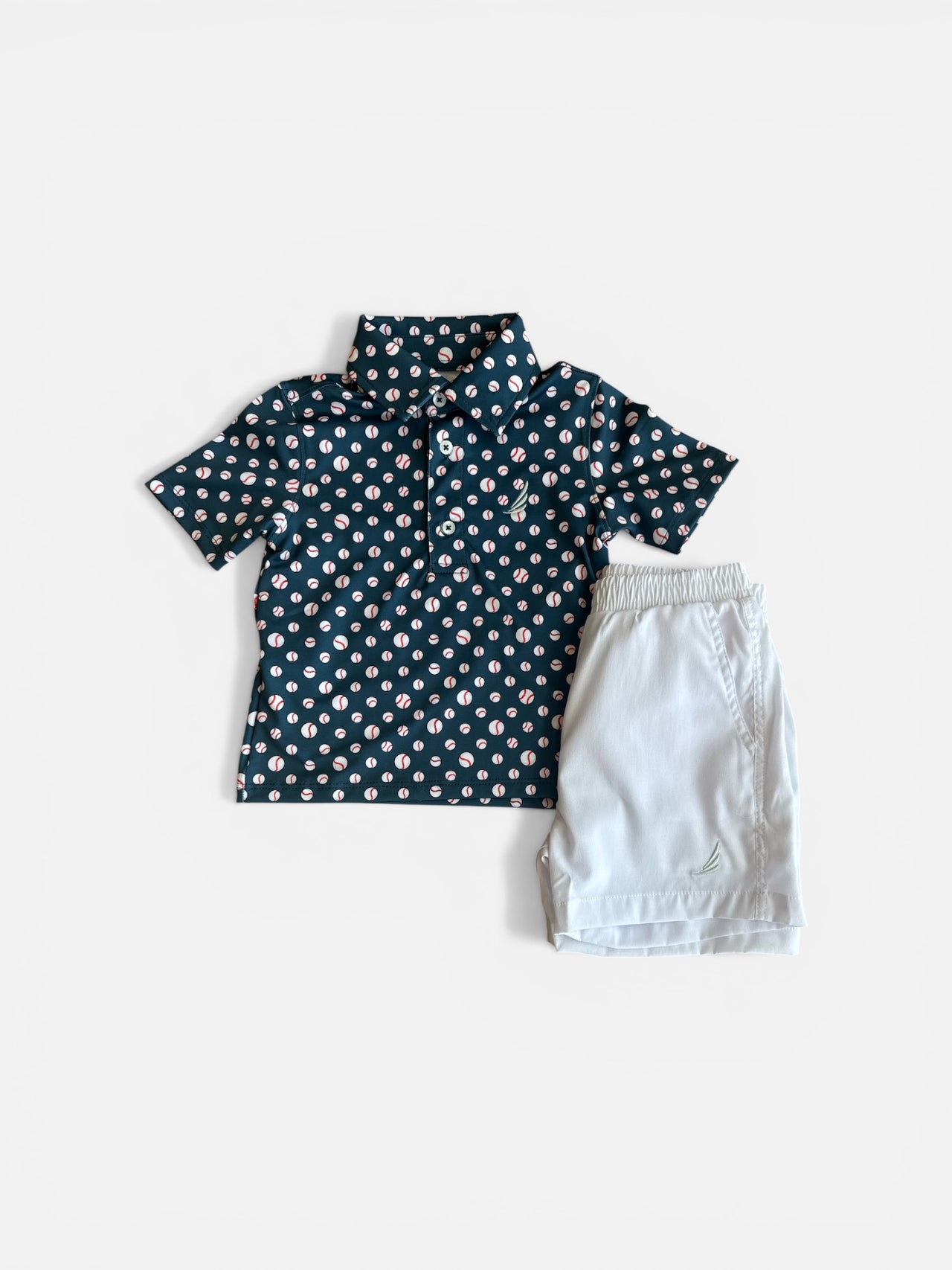 Boy's Performance Short Sleeve Polo | Baseball Player