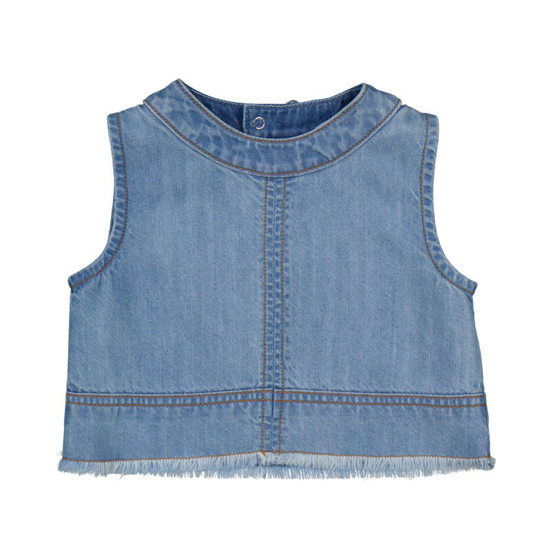 Girl's Denim Top