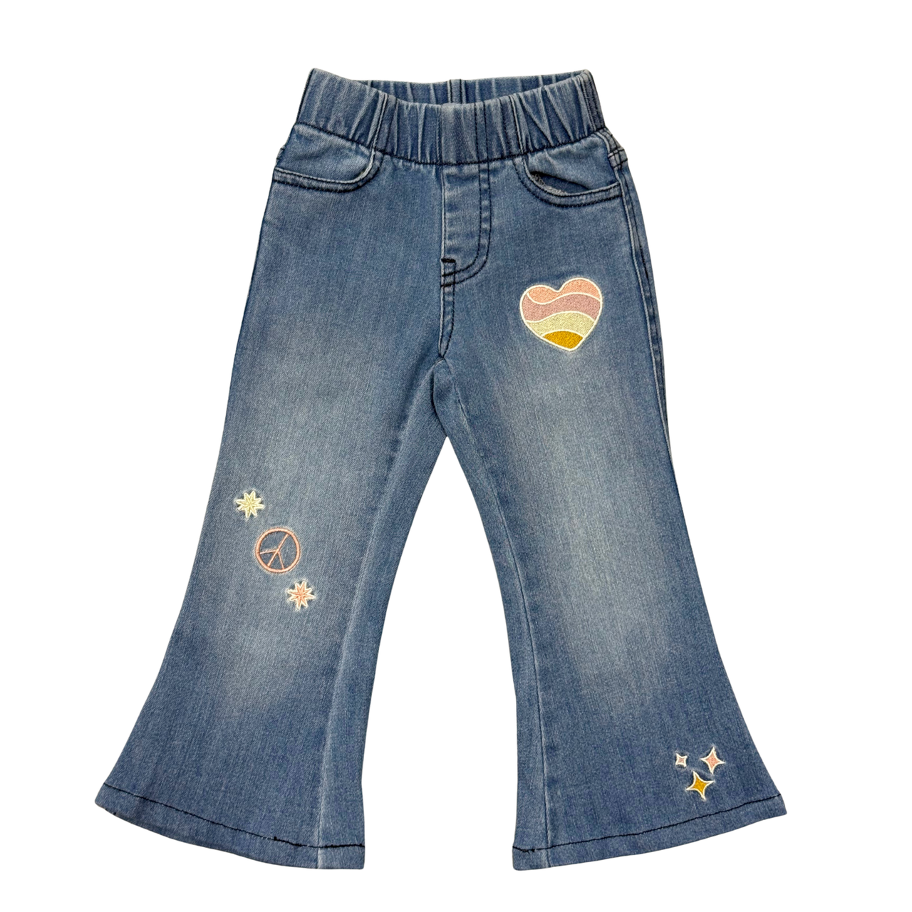 Girl's Flare Denim Jeans