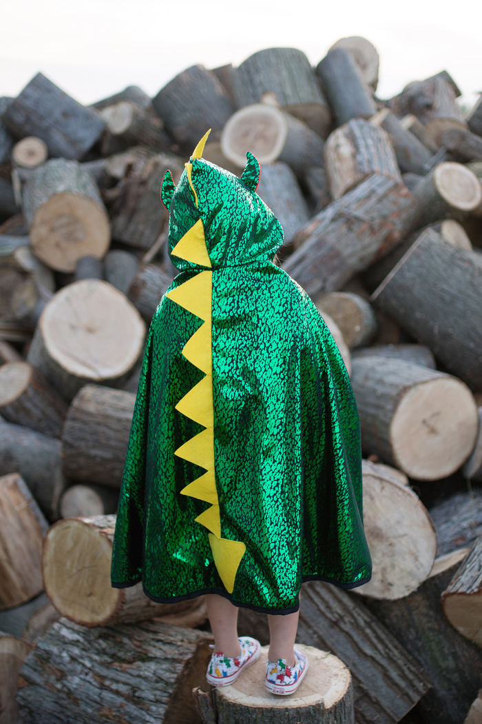 Dragon Knight Reversible Cape | Size 5/6