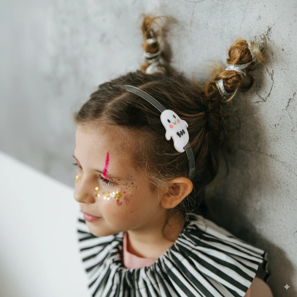 Ghost Boo Glitter Headband