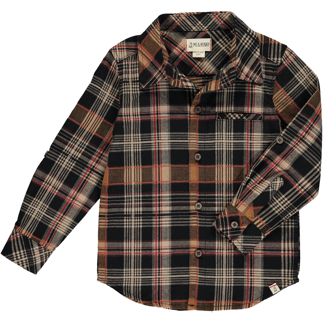 Atwood Woven Shirt | Brown Plaid