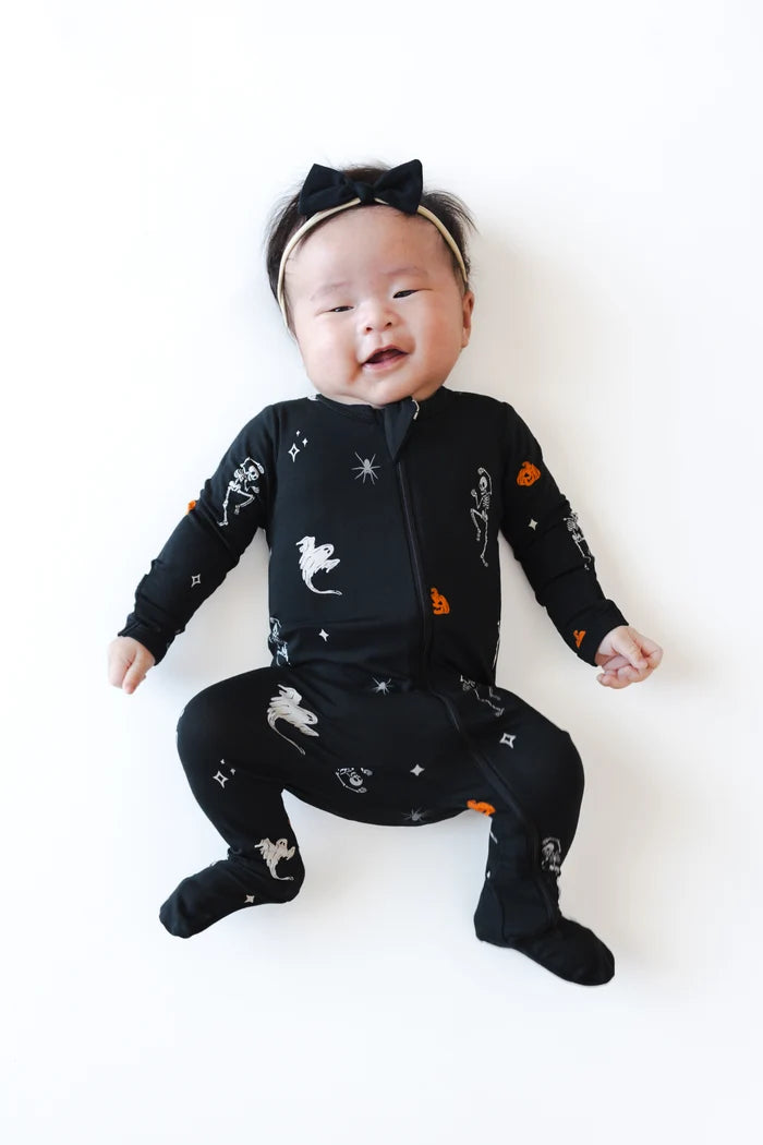 Zippered Footie | Halloween Friends