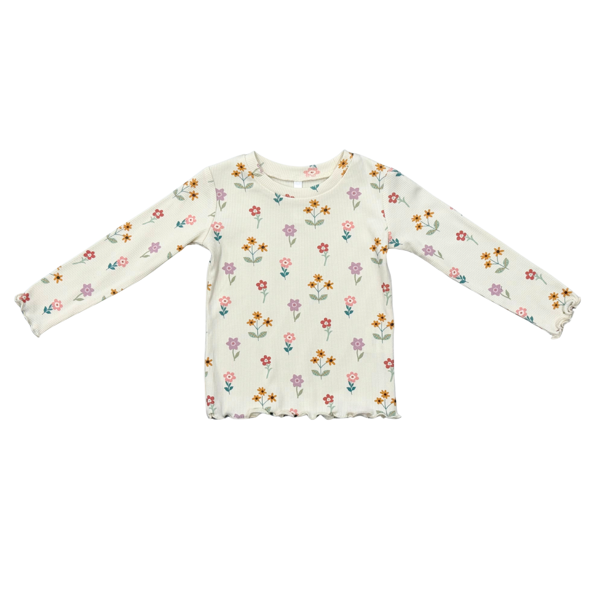 Lettuce Hem Tee | Meadow Bloom
