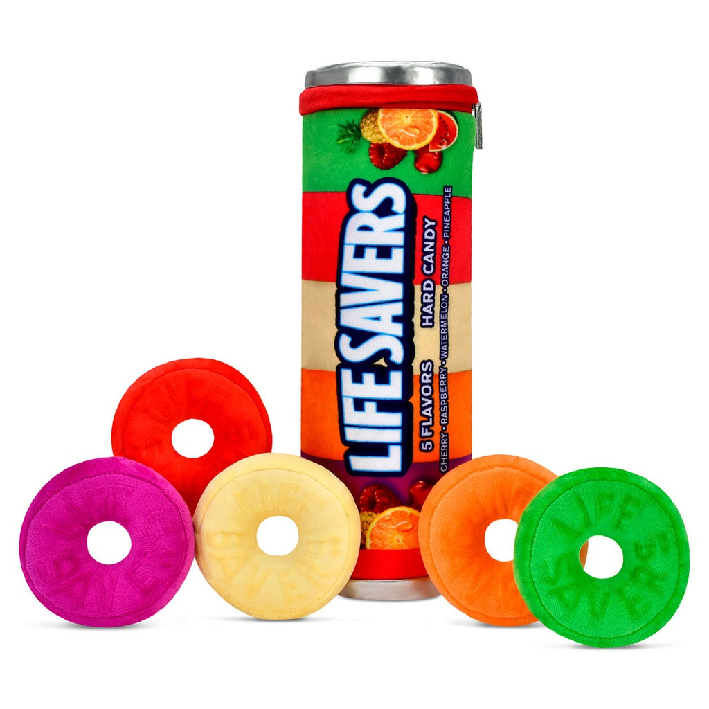 Lifesavers Packaging Fleece Plush