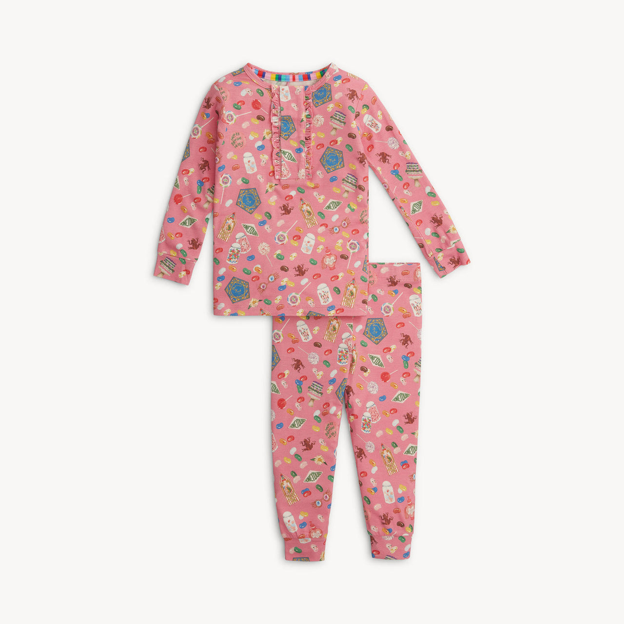 2-Piece Ruffle Pajama Set | Harry Potter Honeydukes
