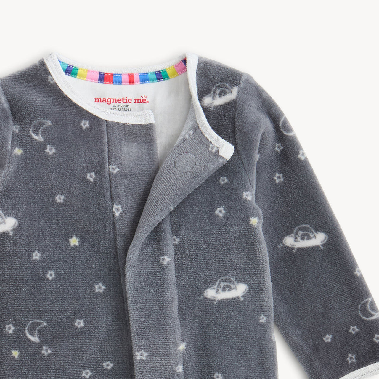 Magnetic Me Velour Footie