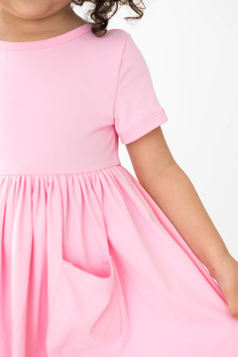 Bubblegum Pink Pocket Twirl Dress ** FINAL SALE **