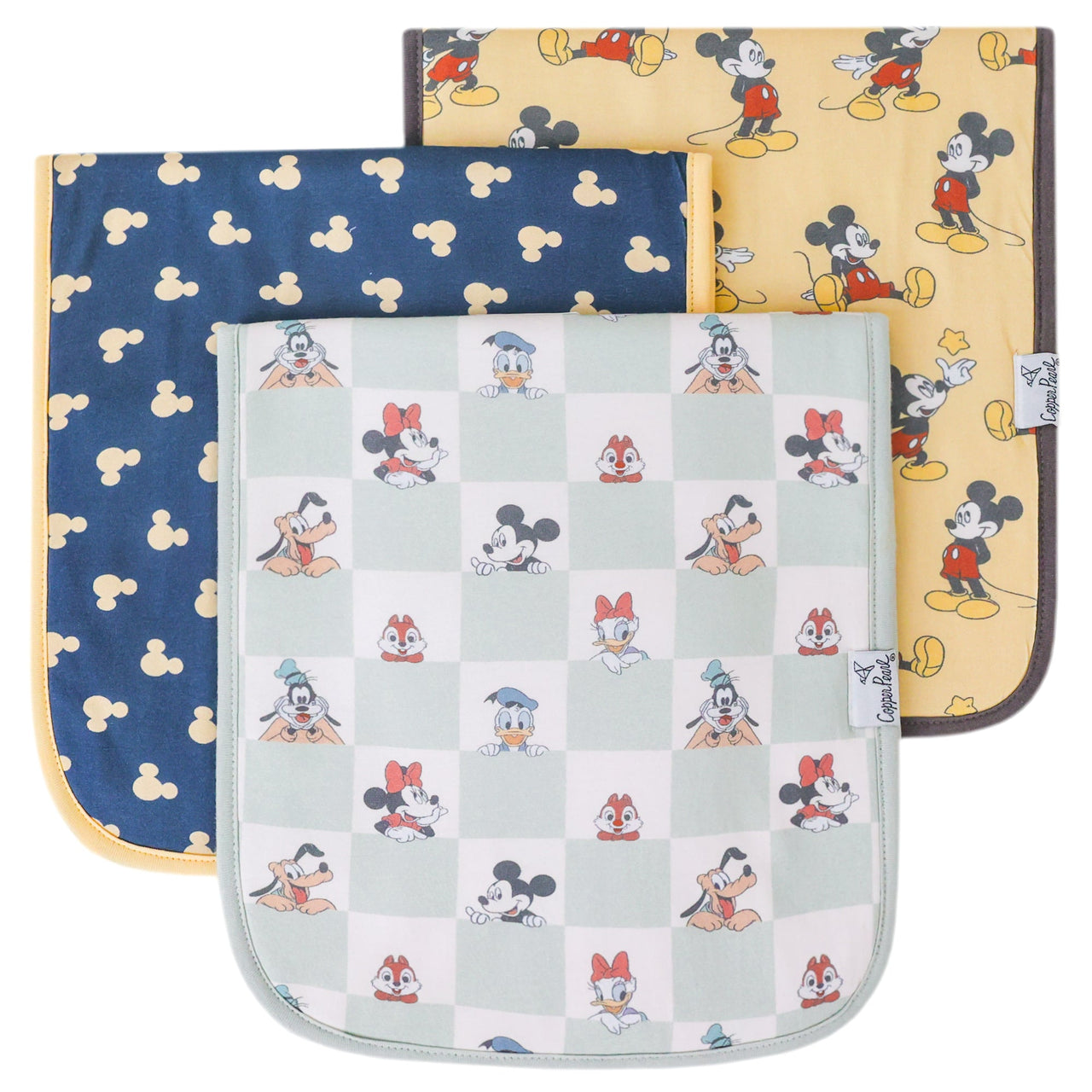 Micky Mouse Burp Cloths