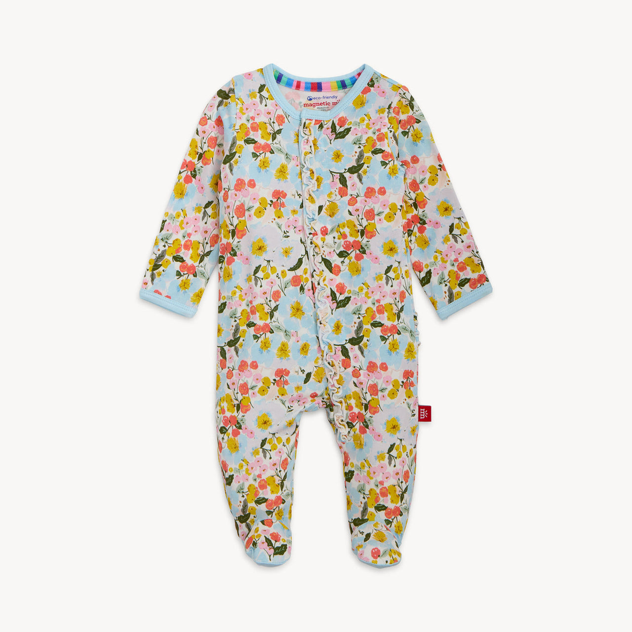Magnetic Footie with Ruffles | Seraphina